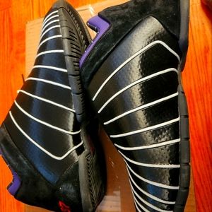 adidas TMAC 3 Restomod Raptors Black Purple Basketball Shos